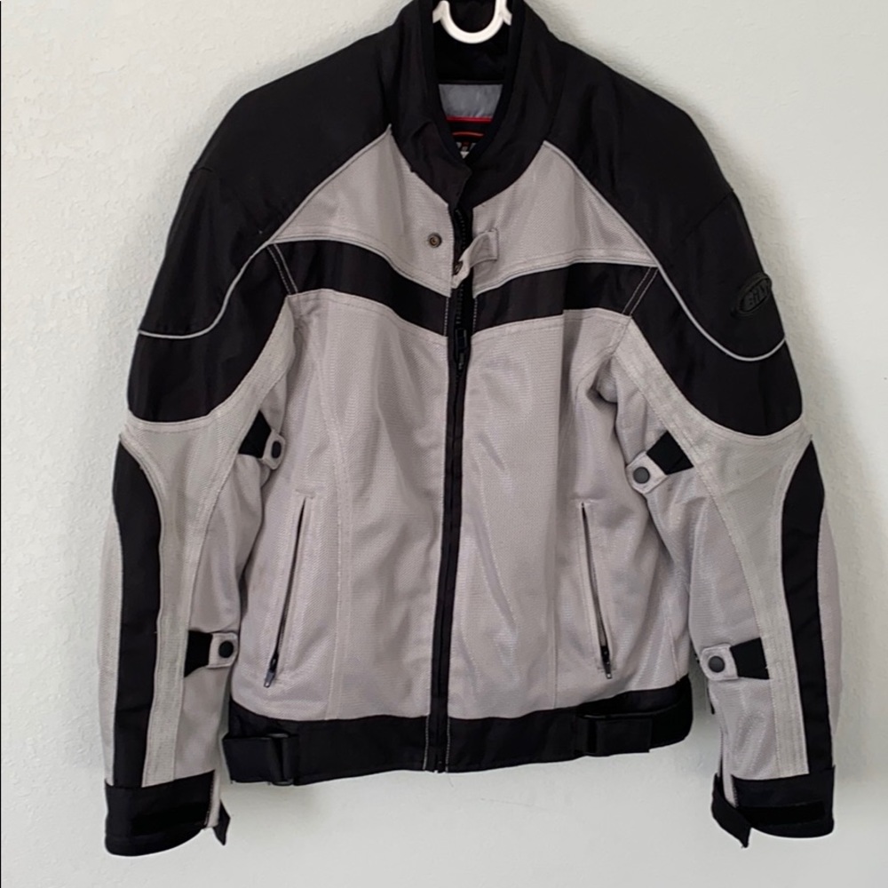 EUC Bilt Motorcycle Jacket - Summer Season - Light Grey, Size Small